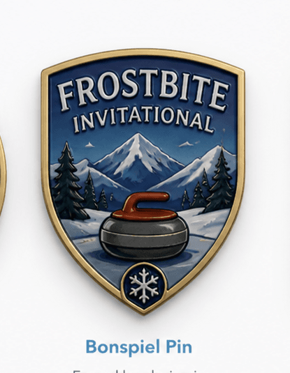 Bonspiel pin